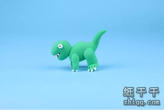 【侏罗纪恐龙】橡皮泥方法教程